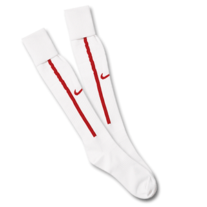 Nike 08-09 Serbia Home socks - white