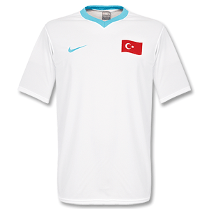 Nike 08-09 Turkey Away Kick Off Shirt