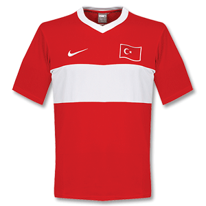 Nike 08-09 Turkey Home Kick Off Shirt