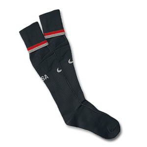 Nike 08-09 USA Away Socks - Grey