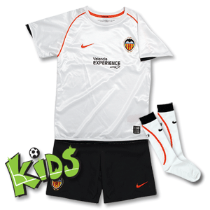 Nike 08-09 Valencia Home Little Boys Kit
