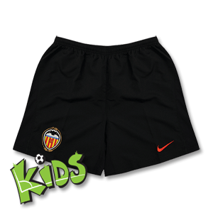 Nike 08-09 Valencia Home Shorts - Boys - Black