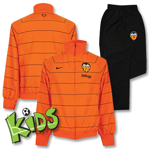 Nike 08-09 Valencia Woven Warm up Suit - Boys - Orange