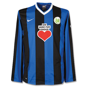 08-09 VfL Wolfsburg Away L/S Shirt