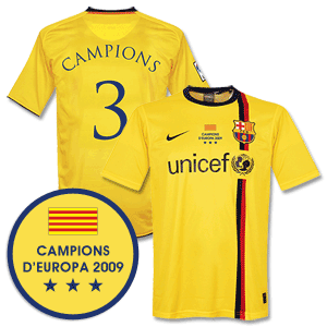 Nike 08-10 Barcelona 3rd Shirt   Winners Embroidery   Campions 3 *Delivery Mid-June
