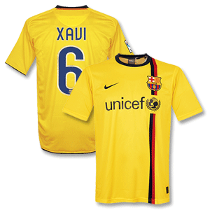 Nike 08-10 Barcelona 3rd Shirt   Xavi 6