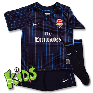 09-10 Arsenal Away Infant Kit