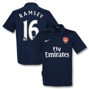 Nike 09-10 Arsenal Away Shirt   Ramsey 16
