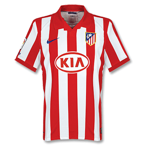 Nike 09-10 Atletico Madrid Home Shirt