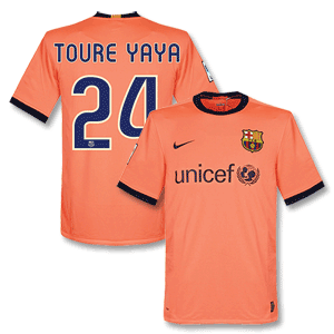 Nike 09-10 Barcelona Away Shirt   Toure Yaya 24