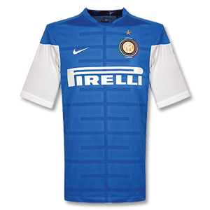 Nike 09-10 Inter Milan Cut and Sew Training Top - Royal