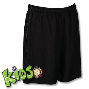 09-10 Inter Milan Home Shorts - Boys