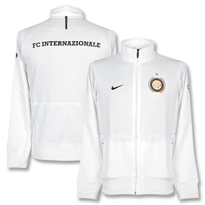 Nike 09-10 Inter Milan Line Up Jacket - White