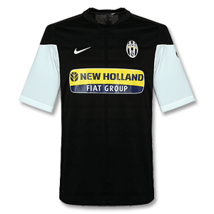 Nike 09-10 Juventus S/S Cut and Sew Training Top - Black