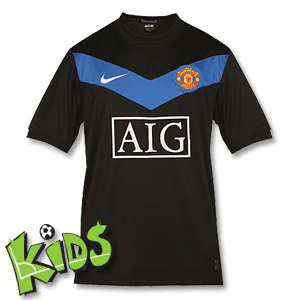 Nike 09-10 Man Utd Away Shirt - Boys