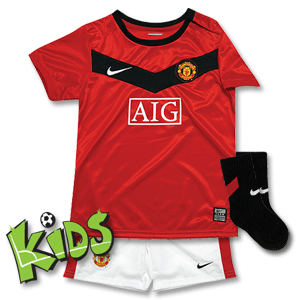 Nike 09-10 Man Utd Home Infant Kit
