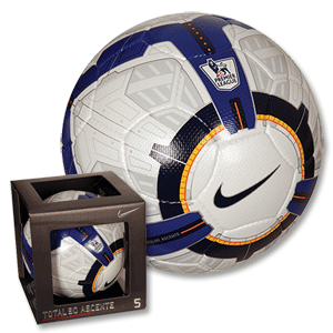 09-10 Nike T90 Ascente Premier League Matchball - White/Blue