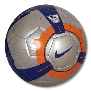 Nike 09-10 Nike T90 Pitch Premier League Ball - silver/blue
