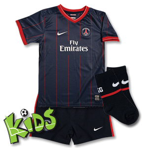 Nike 09-10 PSG Home Little Boys Kit