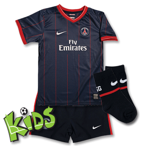 09-10 PSG Home Little Boys Kit