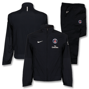 Nike 09-10 PSG Woven Warm Up Suit - Navy