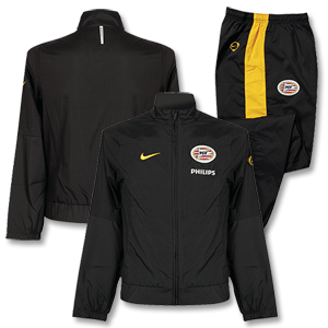 Nike 09-10 PSV Woven Warm Up Suit - Grey/Yellow