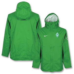 Nike 09-10 Werder Bremen Basic Rain Jacket - Green