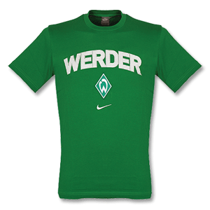 Nike 09-10 Werder Bremen Graphic T-Shirt - Green
