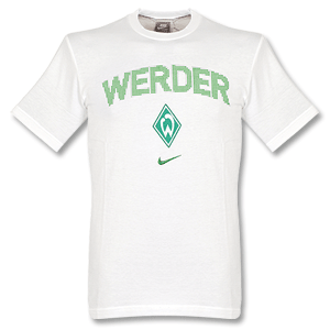 Nike 09-10 Werder Bremen Graphic T-Shirt - White