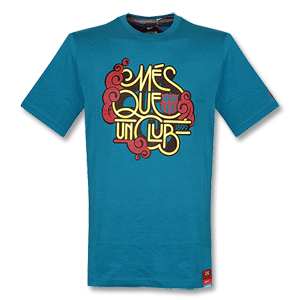 10-11 Barcelona T-Shirt Turquoise