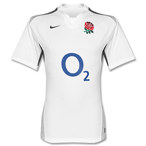 Nike 10-11 England Home Rugby Shirt - Player Issue