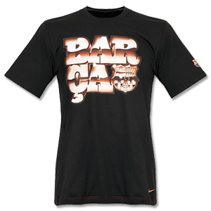 Nike 11-12 Barcelona Core T-Shirt - Black