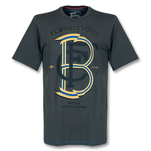 11-12 Barcelona Core T-Shirt - Grey