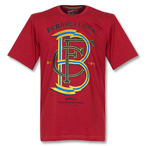 11-12 Barcelona Core T-Shirt - Red