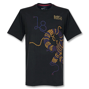 11-12 Barcelona Graphic T-Shirt - Black