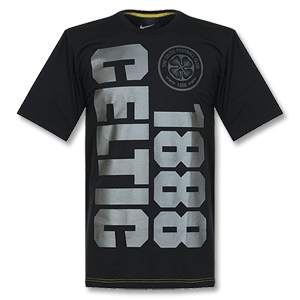 Nike 11-12 Celtic Core T-Shirt - Black