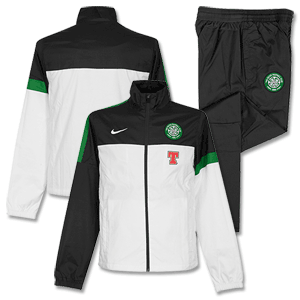Nike 12-13 Celtic Sideline Woven Warm Up Suit - White