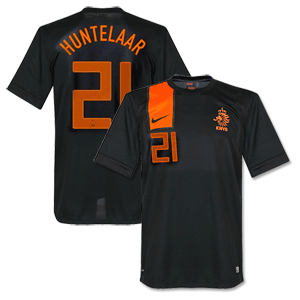 12-13 Holland Away Shirt + Huntelaar 21