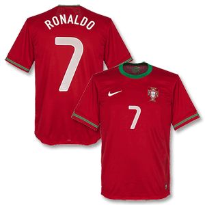 12-13 Portugal Home Shirt + Ronaldo 7 (Official