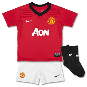 13-14 Man Utd Home Infants Kit