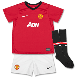Nike 13-14 Man Utd Home Little Boys Kit