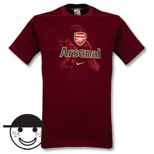 Nike 2008 Arsenal Graphic T-Shirt Boys - red