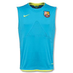 Nike 2008 Barcelona Sleeveless Training Top blue