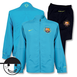2008 Barcelona Warm-up suit Boys - blue