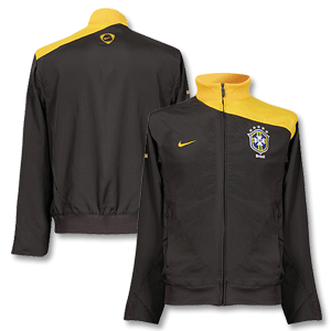Nike 2008 Brasil Training Jacket - Grey/Yellow