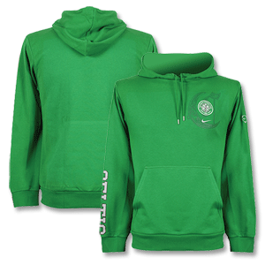 2008 Celtic Graphic Hoody - Green