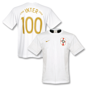 Nike 2008 Inter Milan Centenary Tee 2 - White