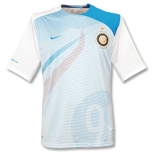 Nike 2008 Inter Milan Printed Top - White/Blue