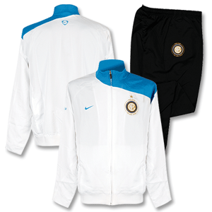 Nike 2008 Inter Milan Warm-Up Suit - White/Black