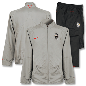 Nike 2008 Juventus Adjustable Warm Up Suit - Grey/Dark Grey